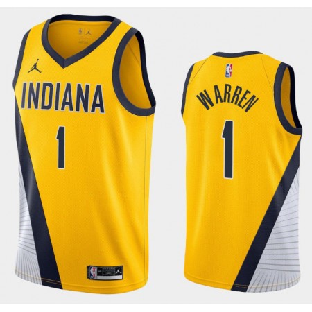 Maillot Basket Indiana Pacers T.J. Warren 1 2020-21 Jordan Brand Statement Edition Swingman - Homme